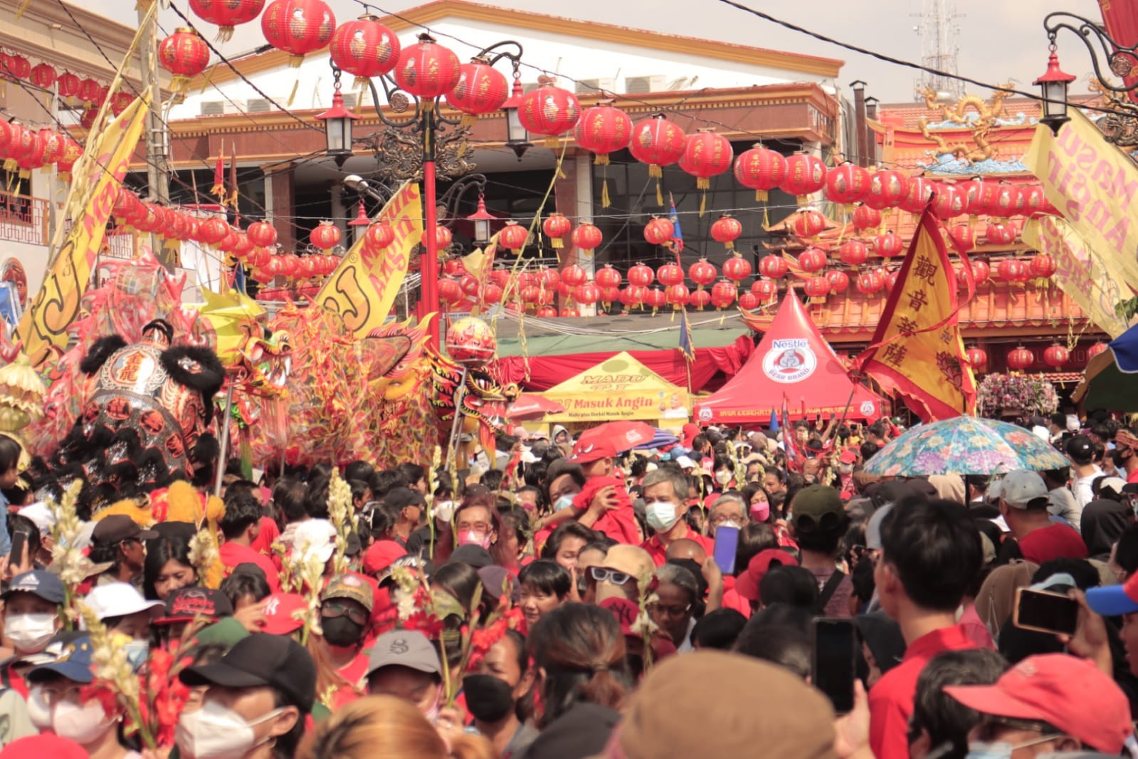 Ratusan Peserta Meriahkan Cap Go Meh, Tri: Terbukti Mampu Bangkitkan Pariwisata di Kota Bekasi