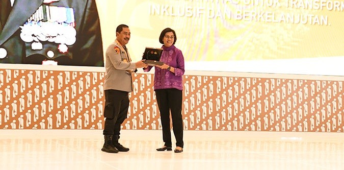 Menkeu Apresiasi Peran Kepolisian Dalam Penanganan Pandemi