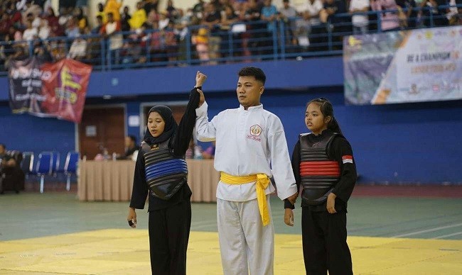 Pesilat Cilik Cibarusah Juarai BOC 7 Internasional Tournament 2023