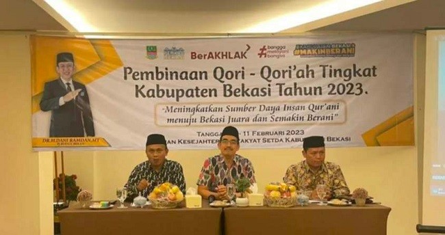 Hadapi STQH Jabar, Pemkab Bekasi Gelar Pembinaan Qori-qoriah