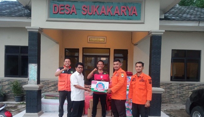 Pemkab Bekasi Salurkan Bantuan untuk Korban Puting Beliung