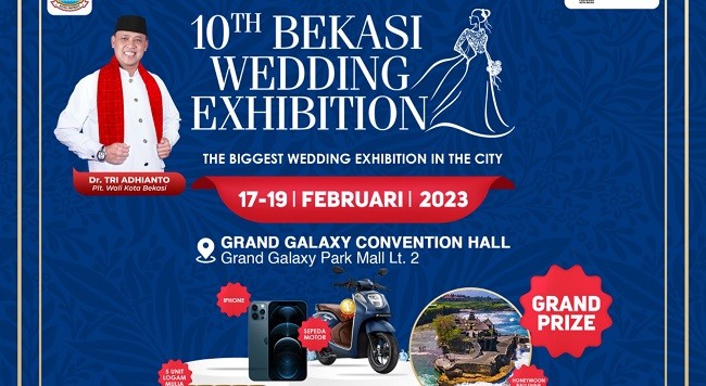 Dukung Wedding Exhibition ke-10, Pemkot Ingin Ekraf Kota Bekasi Bangkit