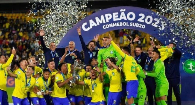 Brasil Juara di Kejuaraan U-20 Amerika Selatan