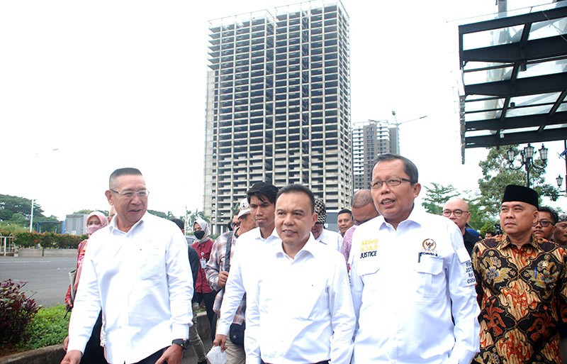 Sufmi Dasco Ahmad Tinjau Lokasi Proyek Maikarta