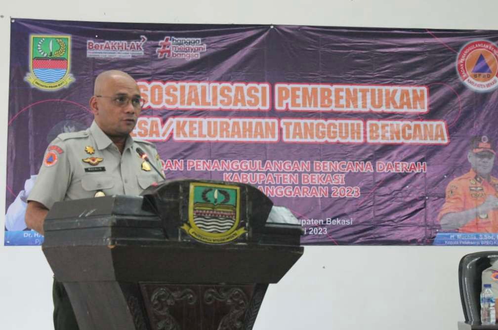 BPBD Bekasi Dorong Dibentuknya FPRB di Setiap Desa dan Kelurahan