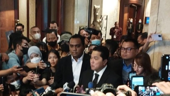 Sah Jadi Ketum PSSI, Ini yang Disampaikan Erick Thohir