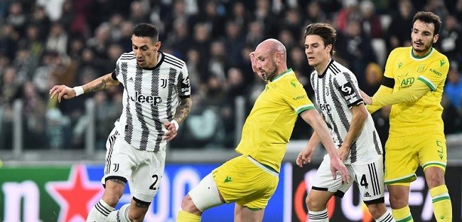 Liga Europa: Juventus Bermain Imbang 1-1 dengan Nantes