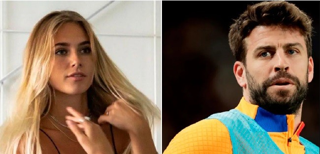 Gerard Pique dan Clara Chia Tunjukkan Kemesraan di VIP stadion
