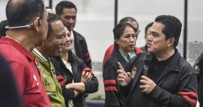 Sebelum Bicarakan VAR, Erick Thohir Prioritaskan Kesejahteraan Wasit