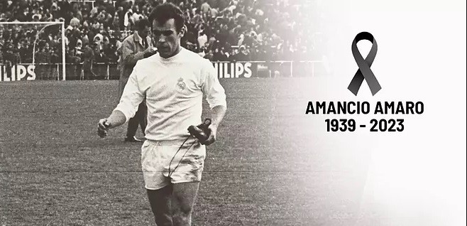 Legenda Real Madrid Amancio Amaro Meninggal Dunia di Usia 83 Tahun
