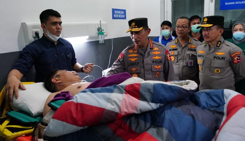Kapolri Pastikan Kapolda Jambi dan Rombongan Dapat Perawatan Maksimal