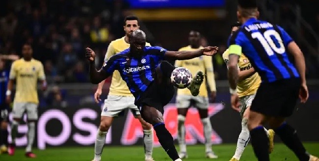 Gol Lukaku Bawa Inter Milan Tundukkan FC Porto 1-0