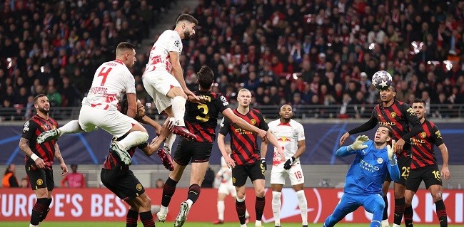 RB Leipzig Ditahan Imbang Manchester City 1-1 