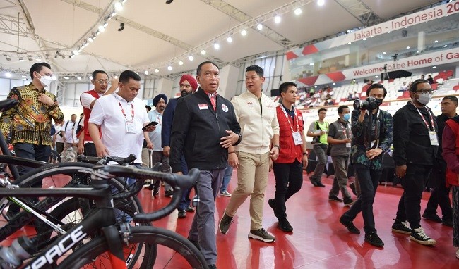 Menpora Harap Atlet Sepeda Indonesia Lolos Kualifikasi Olimpiade Paris 2024