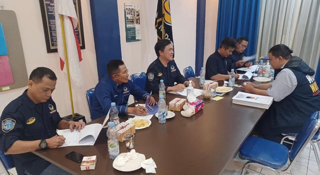 Bakal Terjunkan Caleg Petarung, DPD NasDem Kabupaten Bogor Gelar Tes Wawancara