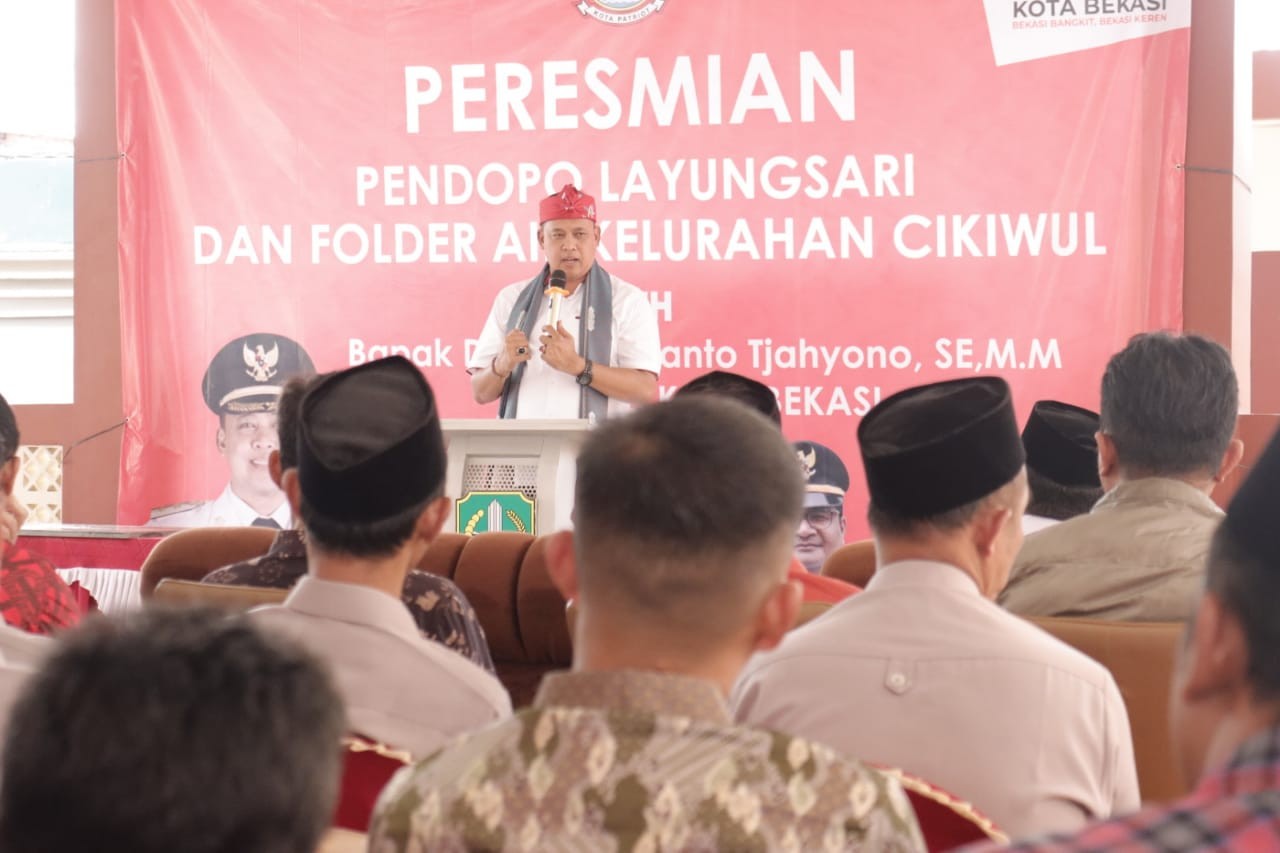 Resmikan Gedung di Bantar Gebang, Tri: Rawat Fasilitas Ini