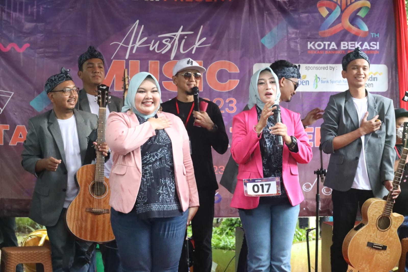 Meriahkan HUT Kota Bekasi ke-26, BPKPSDM Gelar Akustikan Antar Perangkat Daerah