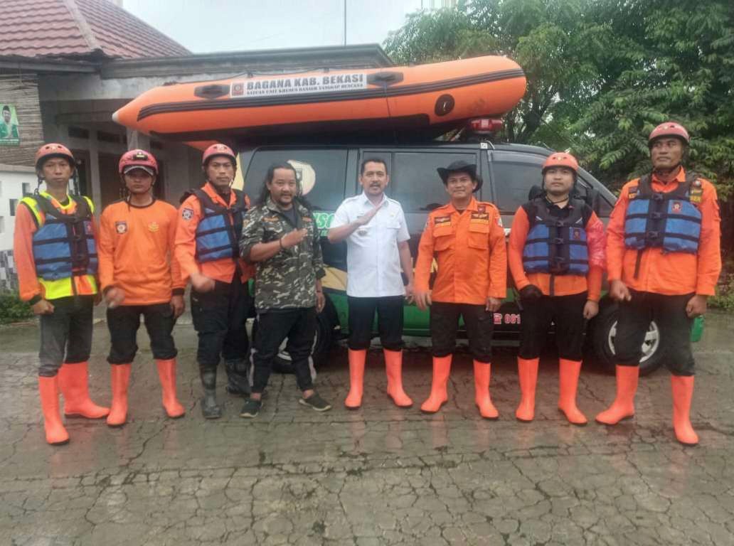 BPBD Bekasi Terjunkan Tim Atasi Dampak Banjir di Wilayah Utara