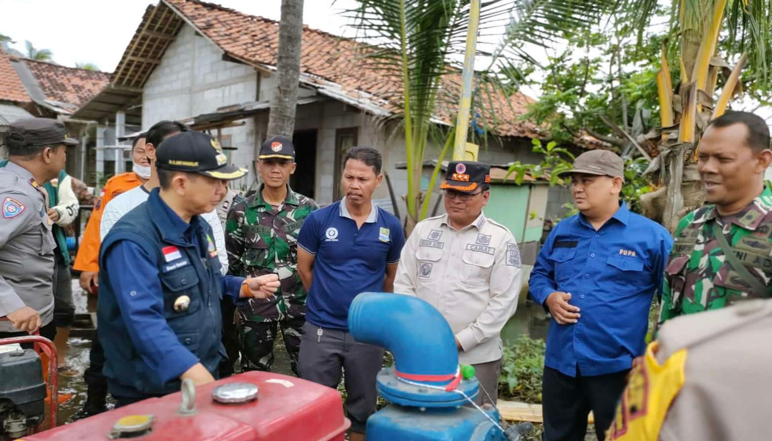 Meski Banjir Mulai Surut, Rusdi Azis Tetap Koordinasi dengan Dinas 