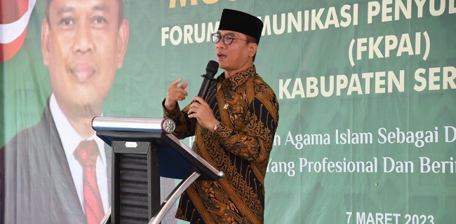 Yandri Susanto Ajak  Penyuluh Agama Islam Ikut Menyelesaikan Persoalan Bangsa dan Negara