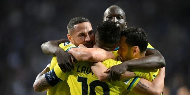 Bermain Imbang Tanpa Gol dengan Porto 0-0, Inter Milan Amankan Tiket Perempat Final