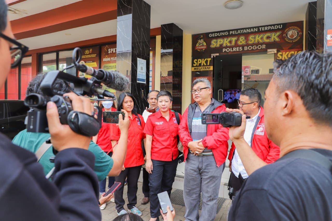 Kadernya Dibegal, PSI Datangi Mapolres Bogor
