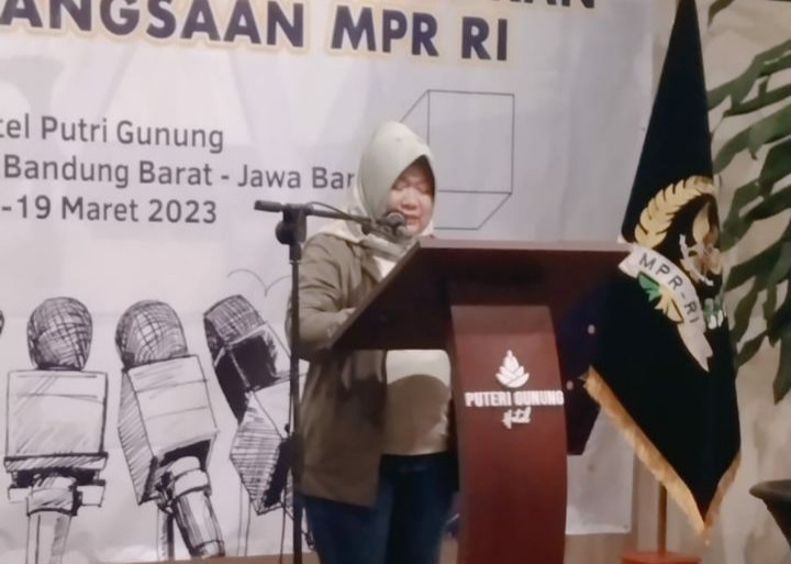 Siti Fauziah Sebut Media Miliki Peran Penting Dalam Mensukseskan Pemilu 2024