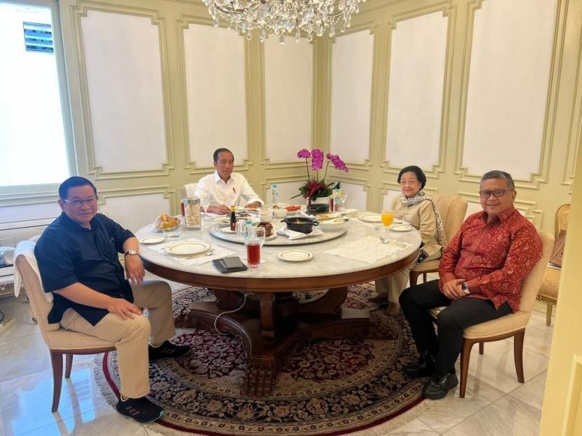 Bertemu di Istana, Megawati dan Jokowi Bahas Masalah Pemilu