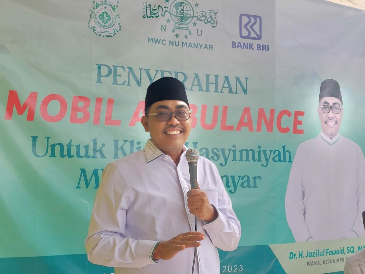 Gus Jazil Ajak Perusahaan di Gresik Dukung Fasilitas Kesehatan Warga