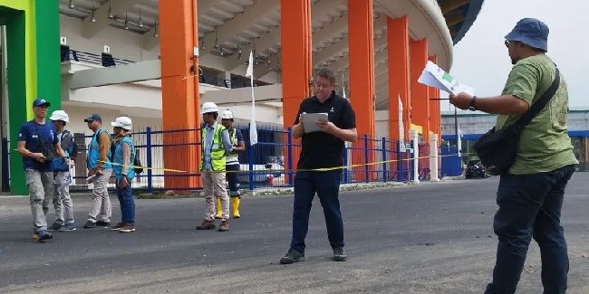 FIFA Cek Kesiapan Stadion Si Jalak Harupat Bandung