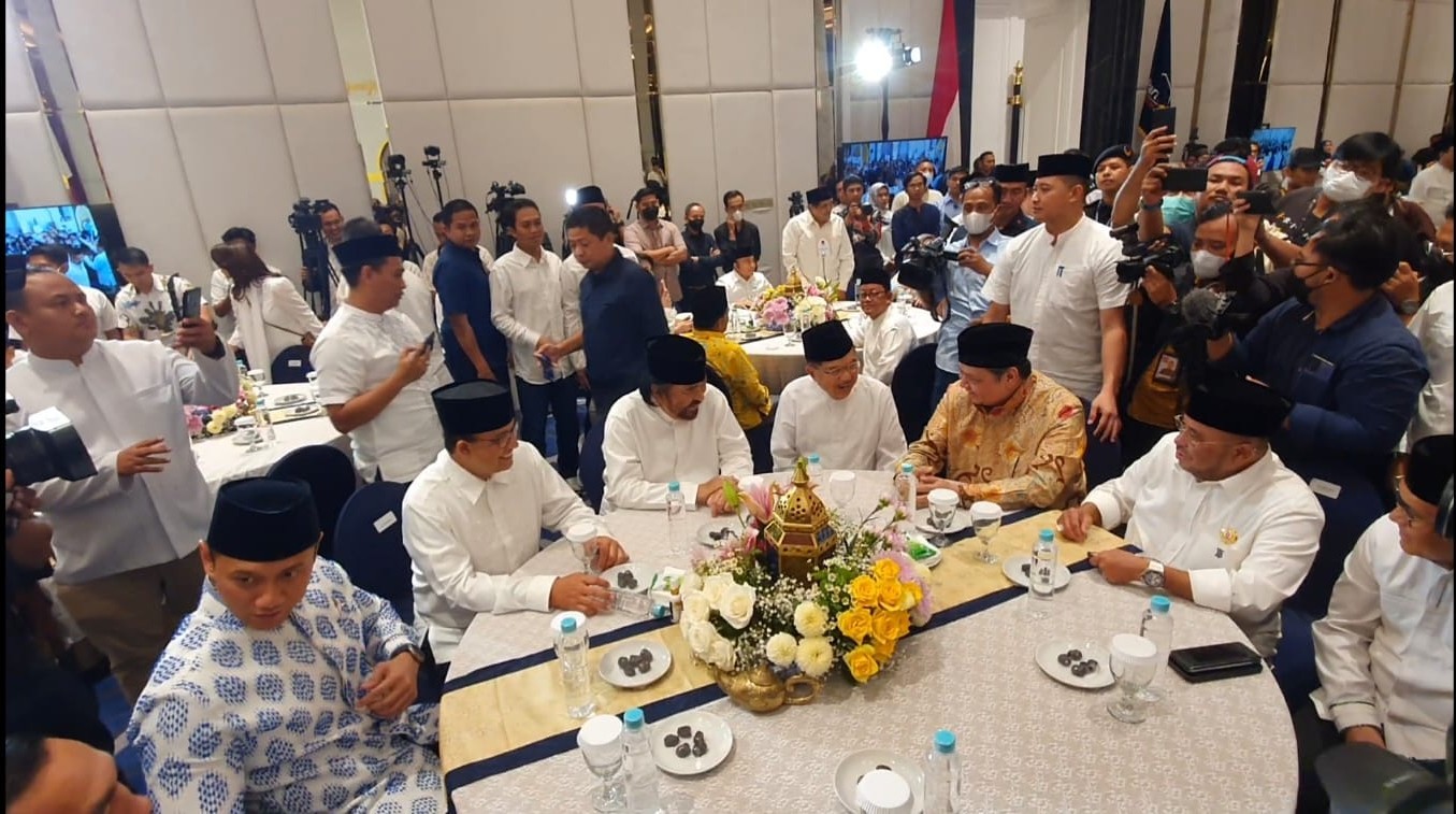 Golkar dan PPP Hadir di Acara Buka Puasa Bersama NasDem
