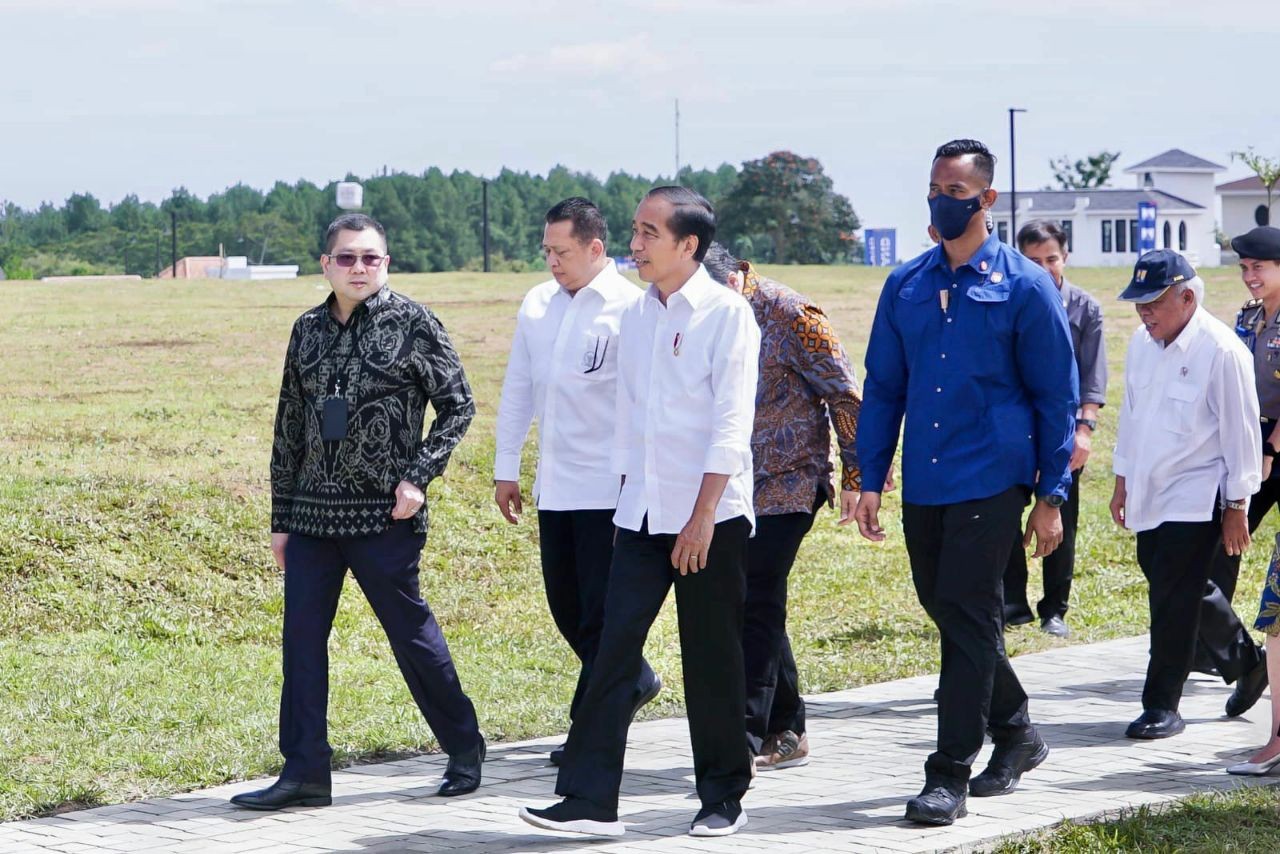 Ketua MPR RI dan Menko Ekonomi Dampingi Presiden Joko Widodo Resmikan Kawasan Ekonomi Khusus MNC Lido City