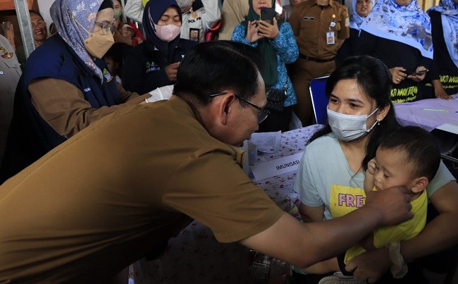 Kondisi Darurat, 372.766 Anak Ditargetkan Terima Imunisasi Polio