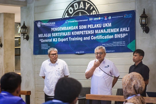 Kemenkop Dorong Penerapan dan Sertifikasi K3 pada Pelaku UKM