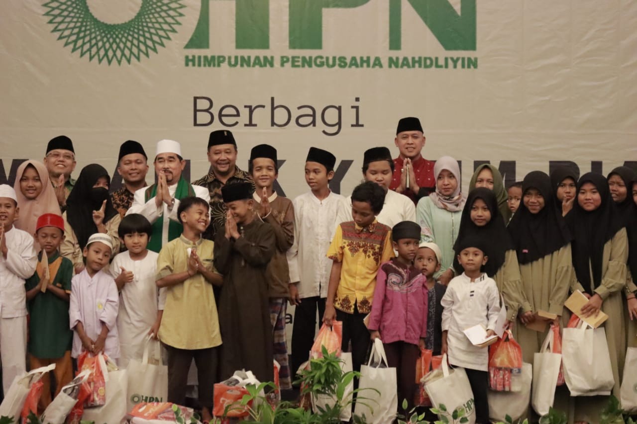 Himpunan Pengusaha Nahdliyin Kota Bekasi Santuni Anak Yatim