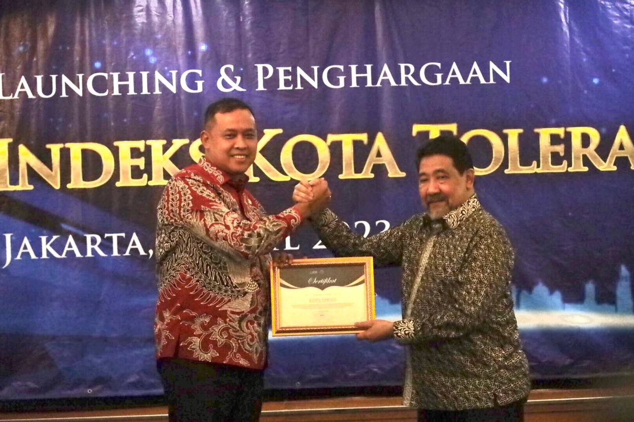 Keren! Kota Bekasi Raih Peringkat 3 Indeks Kota Toleran