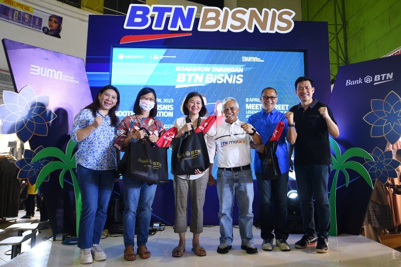 Tabungan BTN Bisnis Road Show di Pasar Tanah Abang Jakarta