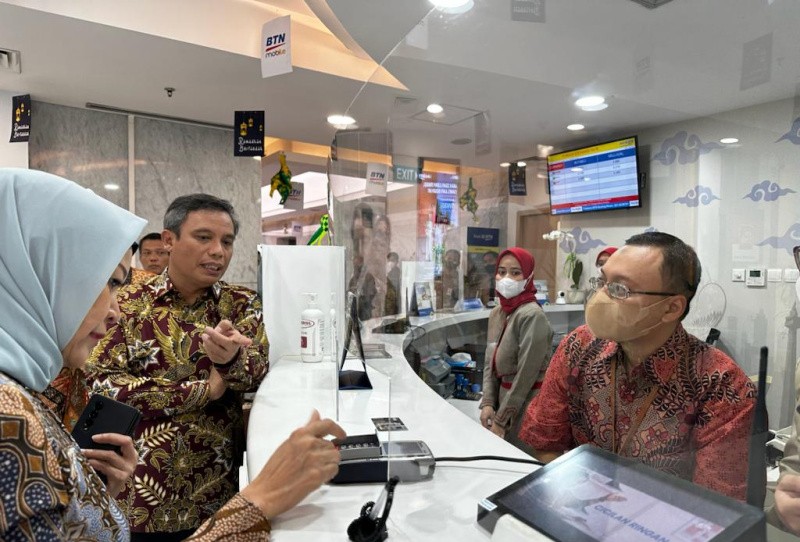 Dirut BTN Tinjau Persiapan Outlet BTN