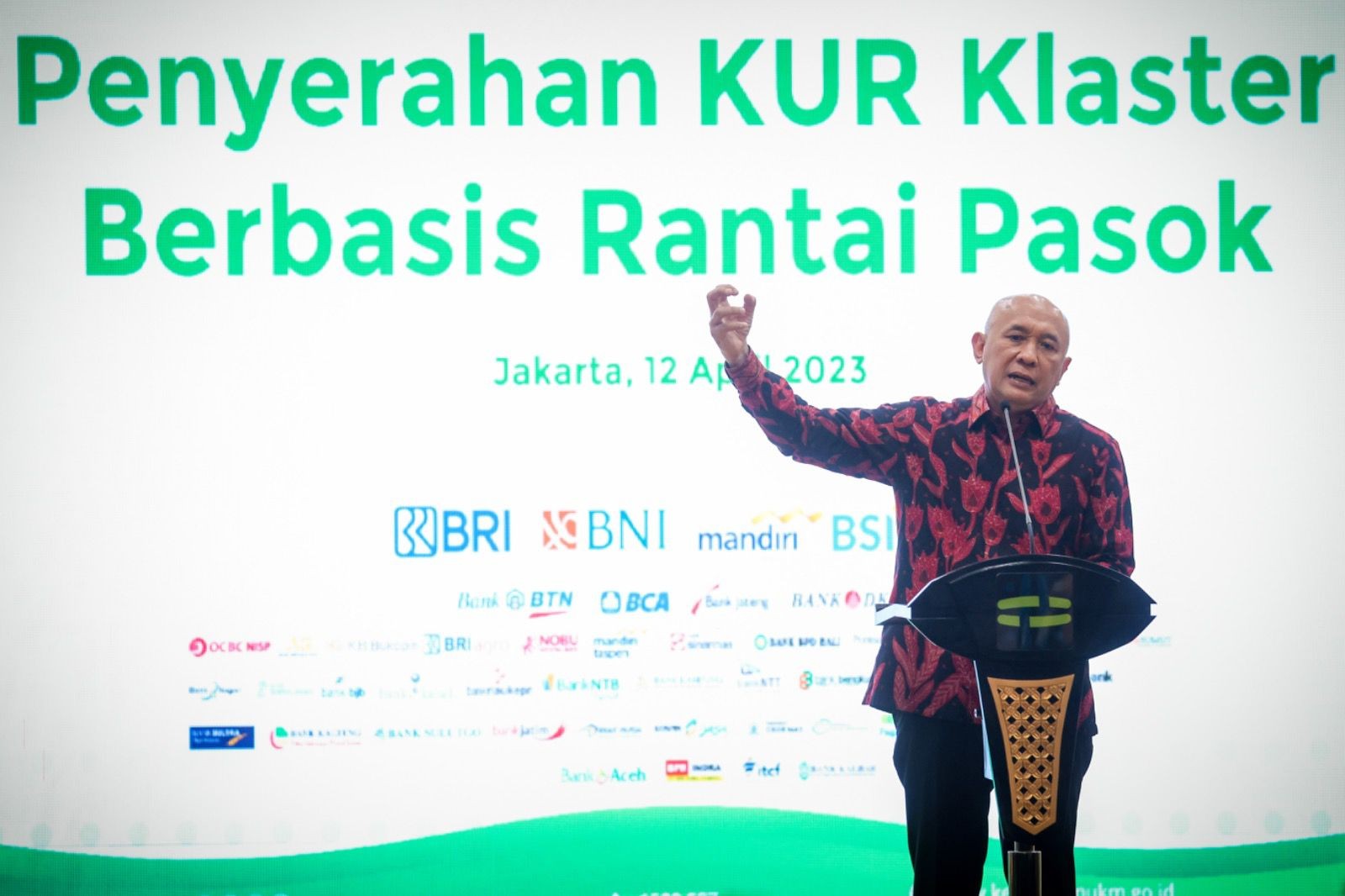 Kemenkop Kejar Penyaluran Rp1,34 Triliun via KUR Klaster Rantai Pasok