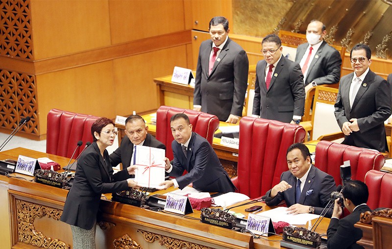 Paripurna DPR Masa Sidang IV Tahun Sidang 2022-2023