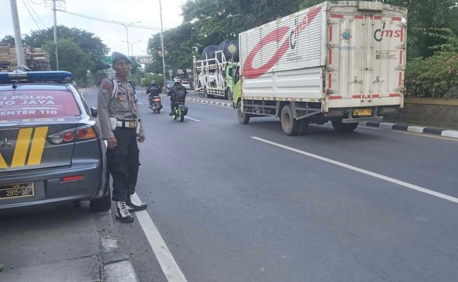 Jelang Arus Mudik, Aparat Siapkan Check Point dan Pospam di Perbatasan Bekasi-Karawang