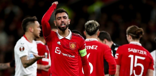 Main di Kandang, Manch United Hanya bermain Imbang 2-2 dengan Sevilla 