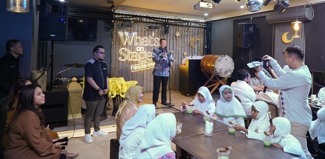Peringati Ramadhan, Ketua MPR RI Bersama GERAK BS Berikan Santunan Anak Yatim