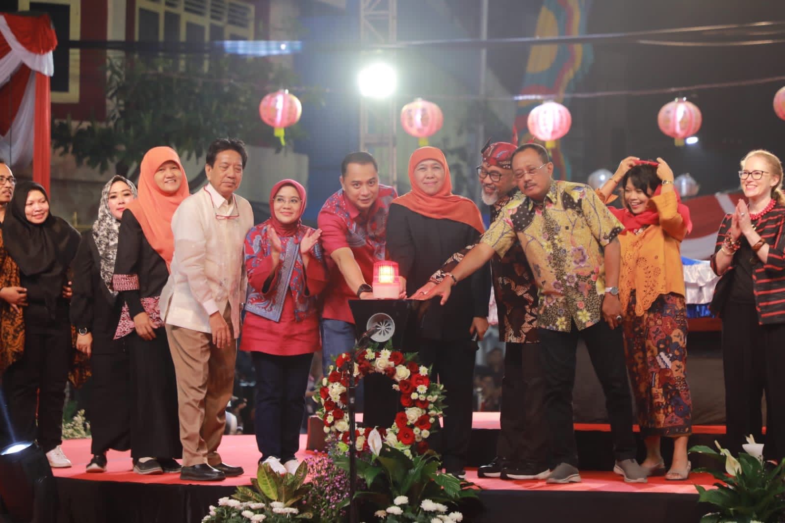 Walikota Surabaya Senang Festival Rujak Uleg Terselenggara Dengan Baik