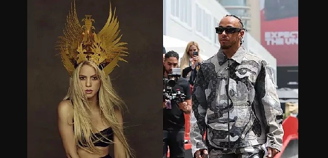 Wow.. Shakira dan Lewis Hamilton Kencan di Kapal Pesiar