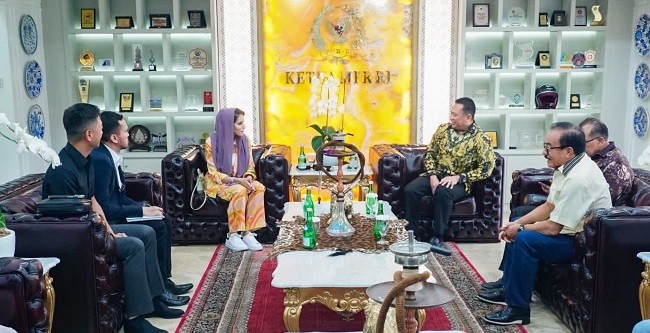 Terima Puteri Kerajaan Bahrain, Ketua MPR RI Dorong Peningkatan Kerjasama Indonesia - Bahrain