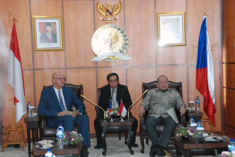 Duta Besar  Republik Ceko Kunjungi Ketua DPD RI