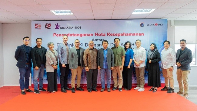 Perluas Akses Pendanaan Digital, Bank DKI Gandeng Digiasia Bios