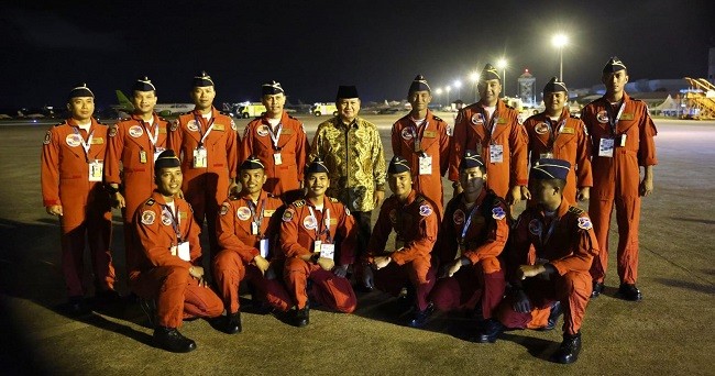 Prabowo Bangga JAT TNI AU  Tampil di Pameran Dirgantara Internasional Malaysia 