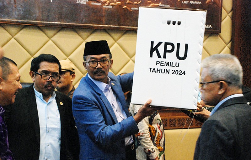 Contoh Kotak Suara Pemilu 2024